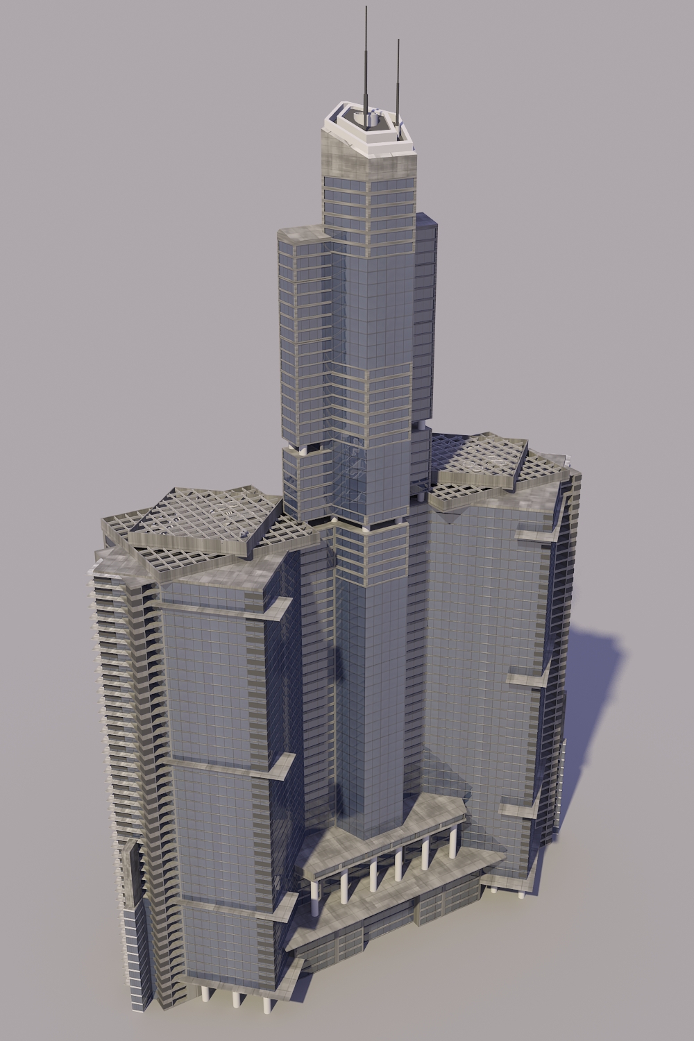 Skyscraper Models [max 2011] 